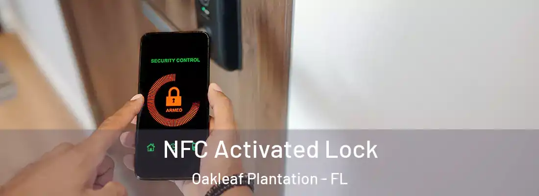 NFC Activated Lock Oakleaf Plantation - FL