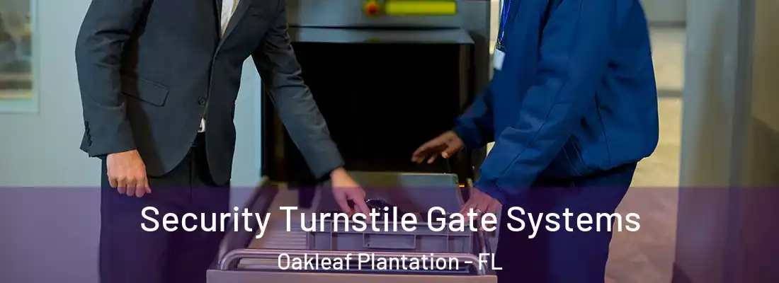 Security Turnstile Gate Systems Oakleaf Plantation - FL